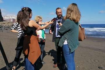 San Borondón y La Restinga se convertirán en las playas caninas de Telde (Foto TA)